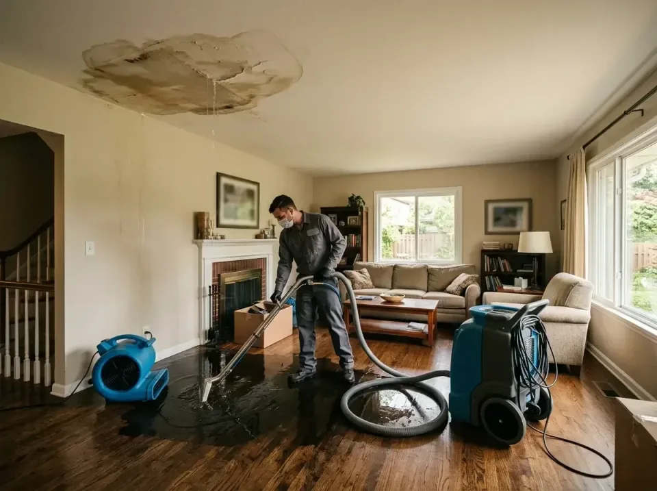 attic-pipe-burst-ceiling-drip-008 — frequently asked questions, Water Damage Restoration & Carpet Care in St. Paul, MO